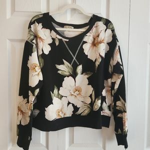 Nine Britton Floral Sweatshirt - L